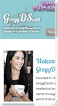 Mobile Screenshot of greggdscott.com